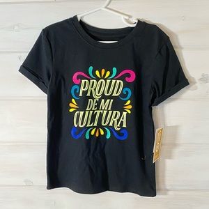 Hispanic heritage Proud de mi cultura culture tee shirt size yxl